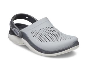 Crocs - Literide 360 Kids - Kinder Soft Clogs - Light Grey/Slate Grey, Gr. 28-29 EU / 11 US C