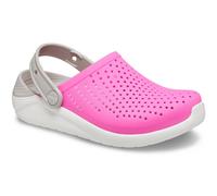 Crocs - Literide Kids - Kinder Soft Clogs - pink/weiß (electric pink/white), Gr. 29-30 EU / 12 US C