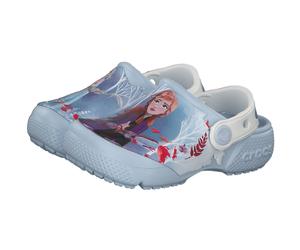 Crocs Mädchen Schuhe Fun Lab Disney Frozen 2 Clog 206165-4JQ 19-20 Mineral Blue