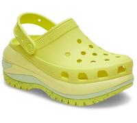 Crocs Mega Crush Clog - Unisex Clogs - Thermoplastic Upper - Adjustable Ankle-Sling - Flexible - Rubber Tread, Acidity, 39/40 EU