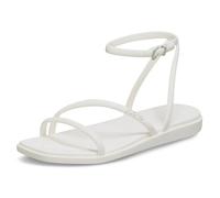 Crocs Miami Damen-Sandalen mit Knöchelriemen, flach, Kreide, 42 EU, kreidefarben, 42/43 EU