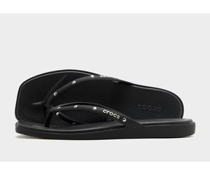 Crocs Miami Studded Flip Flops Women's - Damen, Schwarz - 36-37