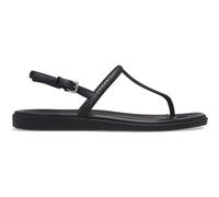 Crocs MIAMI THONG FLIP Zehentrenner-Sandalen für Damen und Herren, schwarz, größe 41/42 W10