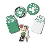 Crocs NBA Boston Celtics 5er-Pack, Einheitsgröße, Gummi, ohne Edelsteine