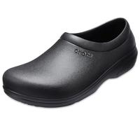 Crocs On The Clock Work SlipOn, Unisex - Erwachsene Slip-on, Schwarz (Black), 38/39 EU