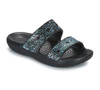 Crocs Pantoffeln Kinder Classic Crocs Glitter Sandal K in Schwarz 28 / 29