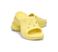 Crocs Pantoletten "Bae Slide" in Gelb - Größe 37/38 | Damen Pantoletten