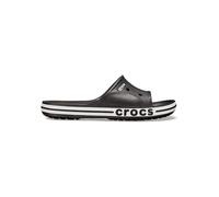 Crocs Badeschlappen Bayaband Slide Unisex Schwarz/Weiß Größe 39/40