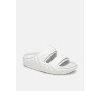 Crocs Pantoletten "Classic Cozzzy Overpuff" in Creme - Größe 41/42 | Damen Pantoletten