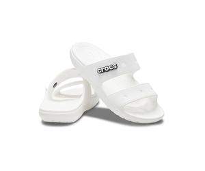 Crocs Pantoletten "Classic" in Weiß - Größe 46/47 | Damen Pantoletten