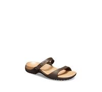 Crocs Pantoletten "Cleo" in Braun - Größe 33/34 | Damen Pantoletten