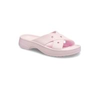 Crocs Herren Classic Womens Cross Strap Badeschlappen, Pink Milk, 41/42 EU
