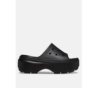 Crocs Pantoletten "Stomp" in Schwarz - Größe 41/42 | Damen Pantoletten