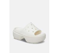 Crocs Pantoletten "Stomp" in Weiß - Größe 38/39 | Damen Pantoletten