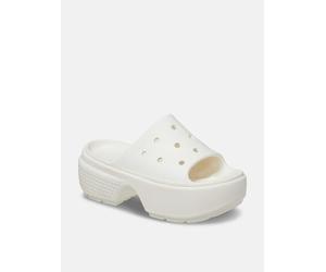 Crocs Pantoletten "Stomp" in Weiß - Größe 41/42 | Damen Pantoletten