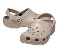 Crocs Sandale Classic Clog Taupe beigebraun, Größe Euro (US) 39-40