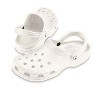 Crocs Sandale Classic Clog weiss, Größe Euro (US) 41-42