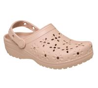 Crocs Sandale Classic Floral Cut Out Clog hellpink Damen, Größe Euro (US) 41-42
