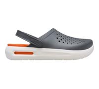 Crocs Sandale InMotion Clog (superweich, leicht, hoher Tragekomfort) grau/rot - 1 Paar, Größe Euro (US) 43-44