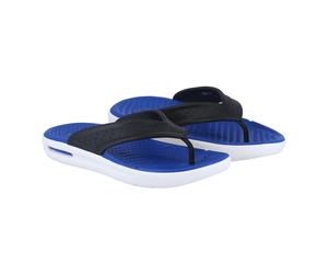 Crocs Sandale InMotion LiteRide Flip weiss/blau/schwarz, Größe Euro (US) 42-43