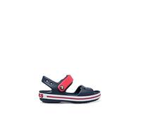 Croc's Sandale Marine/Rouge Mixte Enfants, Unisex-Kinder Zehentrenner, Blau (Marine 485), 28/29 EU
