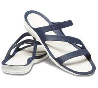 Navy / White Crocs Swiftwater Flip Flops Blau EU 39-40 Frau