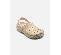 Crocs - Sandalen Classic Animal Glitter Clog K - beige - Größe 34 - 35