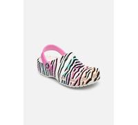 Crocs - Sandalen Classic Animal Print Clog - weiß - Größe 28 - 29