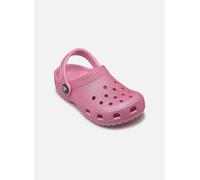 Crocs - Sandalen Classic Glitter Clog K - rosa - Größe 20 - 21