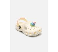 Crocs Classic Iam Rainbow Unicorn Holzschuhe EU 25-26 Chalk