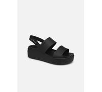 Crocs Flache Sandalen CROCS BROOKLYN LOW WEDGE W in Schwarz 41 / 42