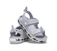 Crocs Unisex Kinder Crocband Cruiser Shark Sandalt Sandale, Shark Light Grey, 19/20 EU