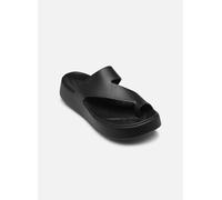 Crocs Damen Sandale Getaway Platform Toe Loop – Schwarz, 37 EU