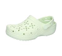 Crocs Schuhe Classic Floral Cut Out Clog 210927-3YH 41-42 Jade Tint
