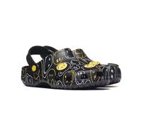 Crocs Smiley Classic Clog Unisex-Erwachsene Clog, Mehrfarbig, 46/47 EU