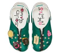Crocs Squid Game Classic Clogs für Erwachsene, Unisex, Mehrfarbig/Meereswellen (Ocean Tides), 46/49.5 EU