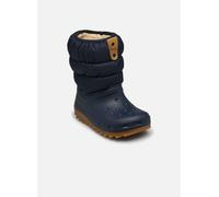 Crocs Unisex Kinder Classic Neo Puff Boot T Stiefel, Navy/Gum, 20/21 EU