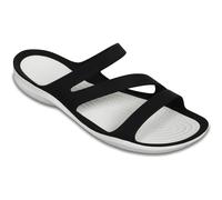 Crocs Herren Swiftwater Sandal W Sandalen, Black/White, 36/37 EU