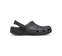Crocs - Ultraleichte Clogs - Classic Glitter Clog Black Glitter für Herren - Größe 37-38 - schwarz schwarz 37-38