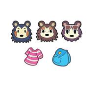 Crocs Uni-Erwachsene Animal Crossing Creator 5 Pack Schuhanhänger, Mehrfarbig