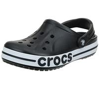 Crocs Unisex Adult Bayaband Clog, Black/White, 39/40 EU