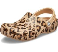 Crocs Unisex Animal Print Clogs, Zebra And Leopard Shoes Clog, Leopard Gold, 40 EU