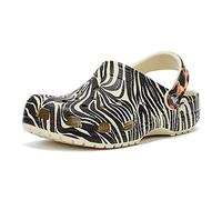 Crocs Unisex Baya Clog, Bone Multi Animal, 38 EU