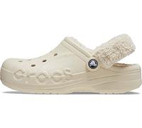 Crocs | Unisex | Baya Lined Fuzz-Strap | Clogs | Weiß | 42