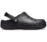 Crocs Clog Baya Unisex-Erwachsene – gefüttert, flauschig – Schwarz/Schwarz 38/39 EU