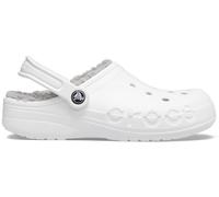 Crocs Clogs Baya Lined Unisex gefüttert Weiß/Hellgrau 39/40 EU