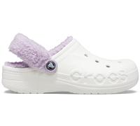 Crocs | Unisex | Baya Lined Fuzz-Strap | Clogs | Weiß | 36