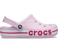 Crocs Bayaband Clogs für Damen und Herren mit Fersenriemen für sicheren Halt 37-38 EU Ballerina Pink/Candy Pink