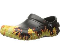 Crocs Unisex Bistro Graphic U Clog, Schwarz, 38/39 EU