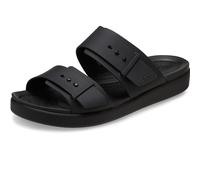 Crocs Herren Brooklyn Buckle Low Sandalen, Black, 41/42 EU